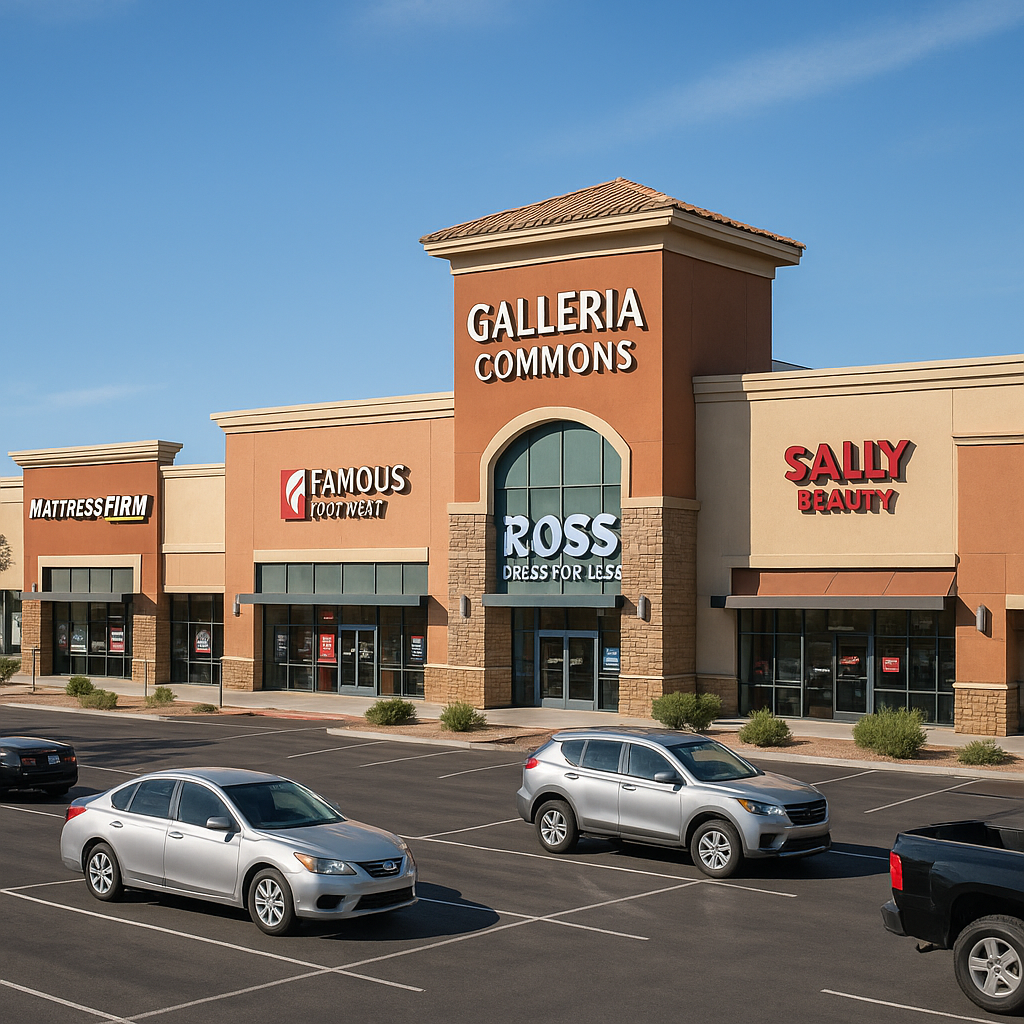 The Premier Choice for Retail Space Leasing in Henderson, Nevada Galleria Commons